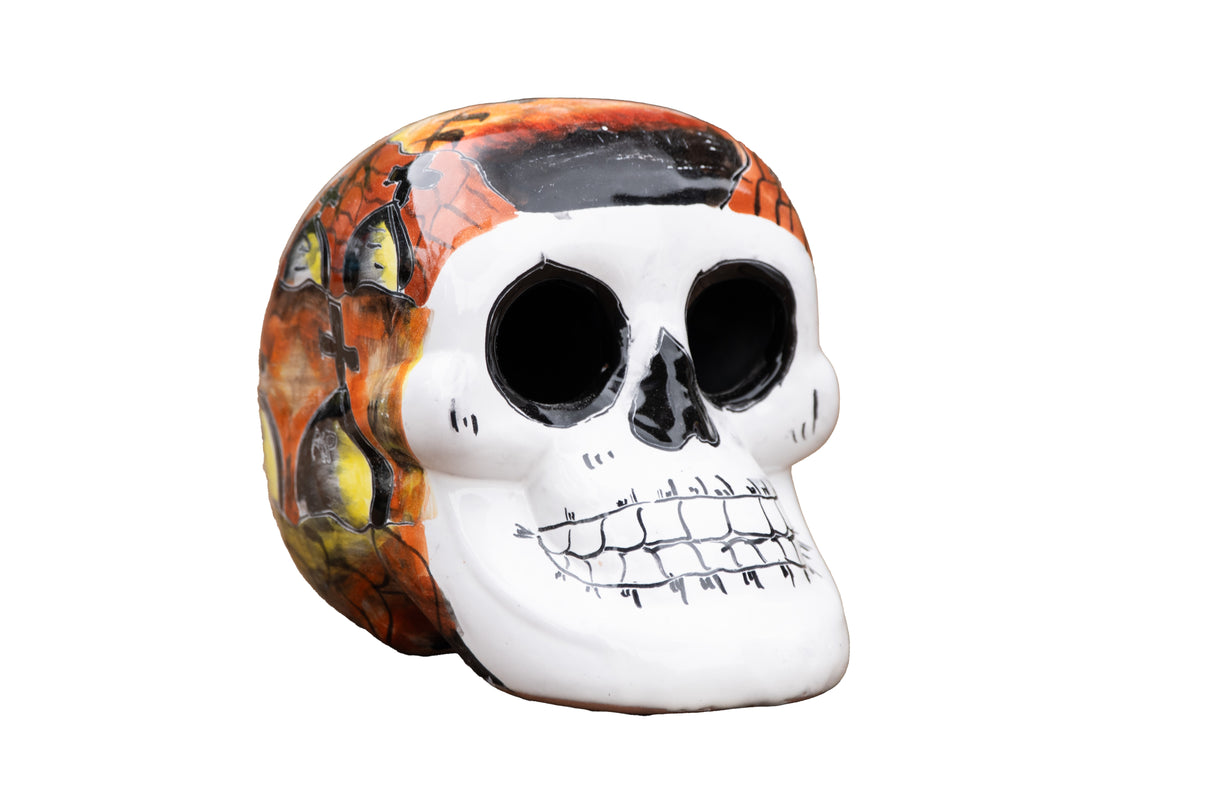 Talavera Skull