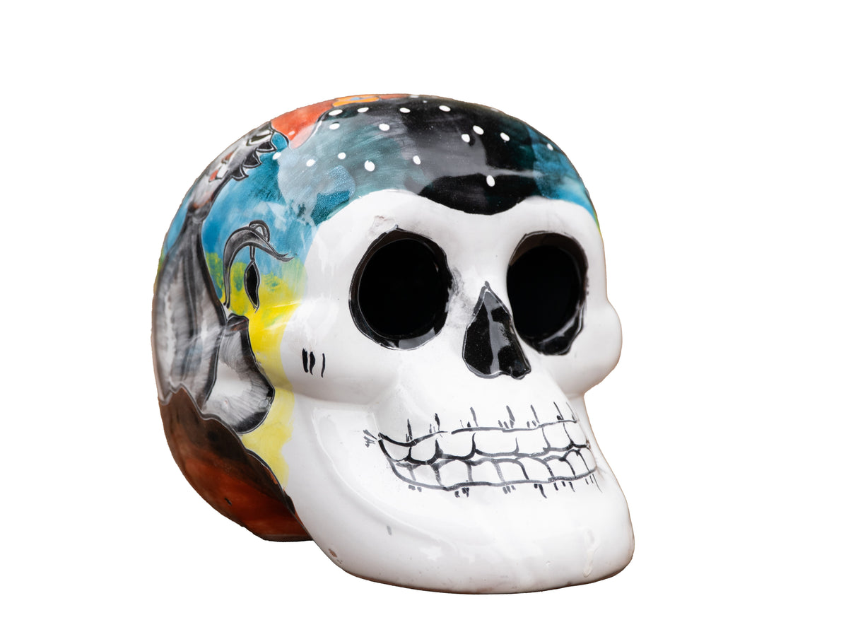 Talavera Skull