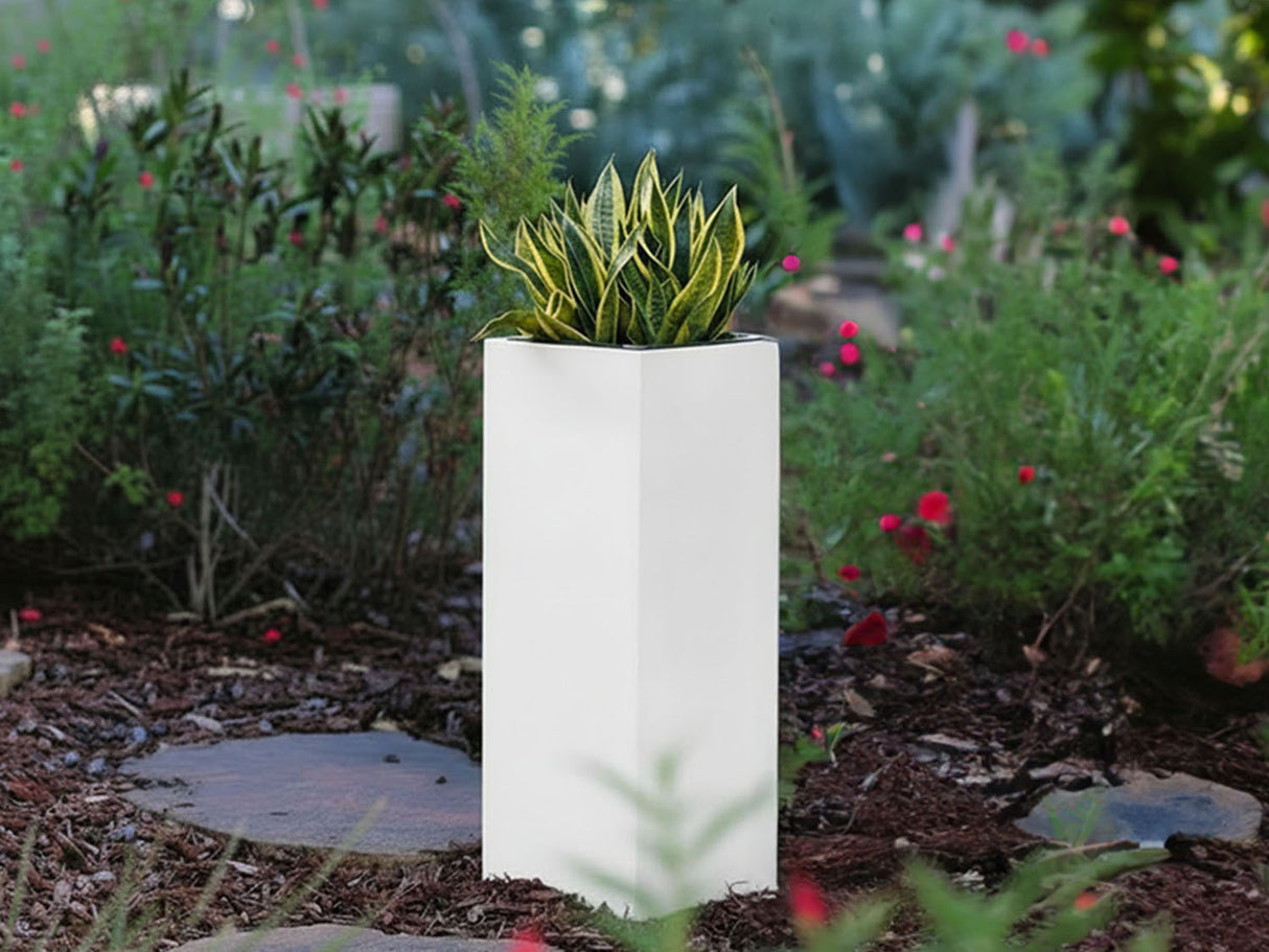 Tall Square Planter By Plantatorem