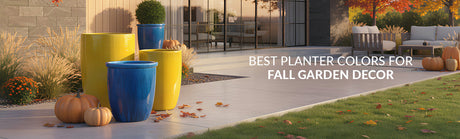 6 Best Planter Colors for Fall Garden Decor (How to Choose the Right One)