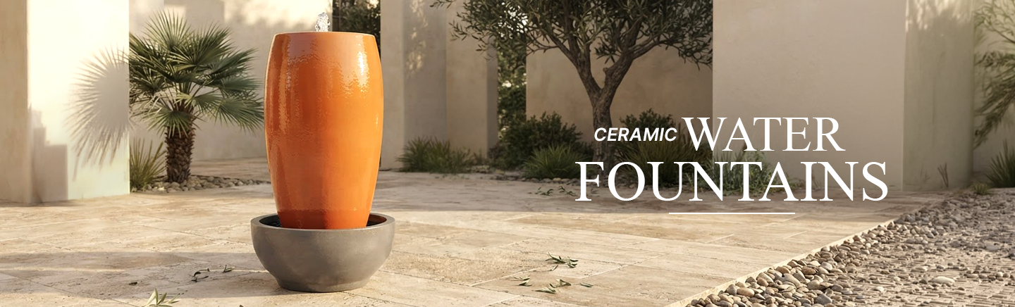 Ceramic Water Fountains: Garden Decor That Works With Any Outdoor Style
