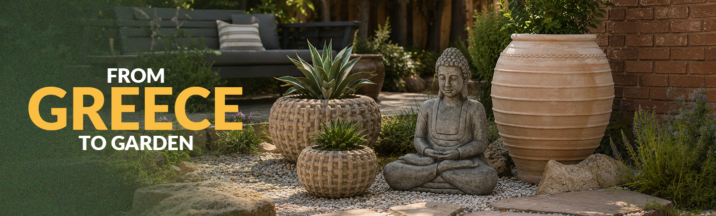 From Greece to Garden: Mediterranean Planters & Outdoor Decor Ideas