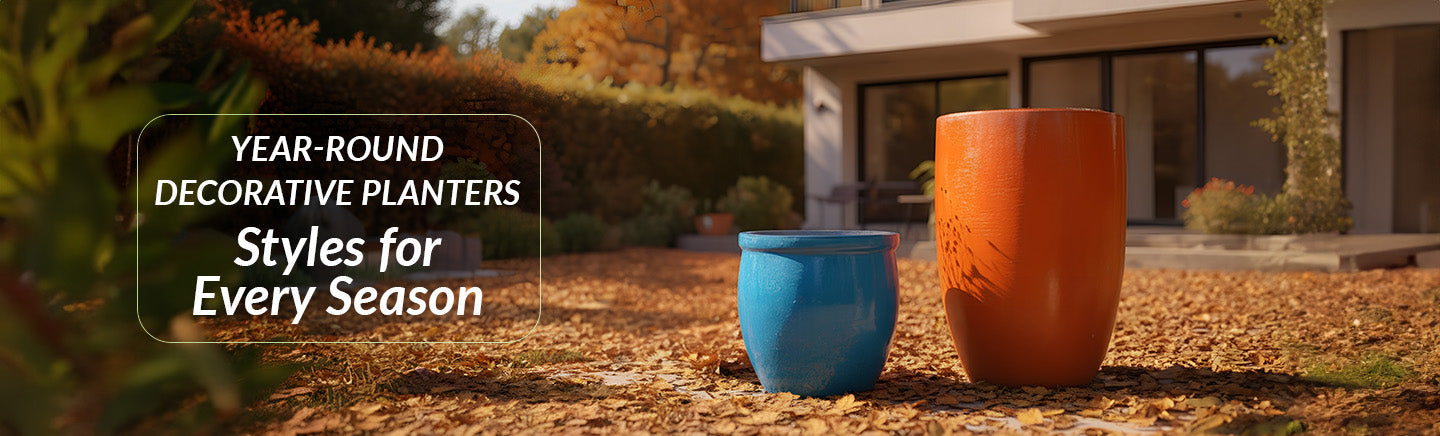 Year-Round Decorative Planters: Styles for Every Season