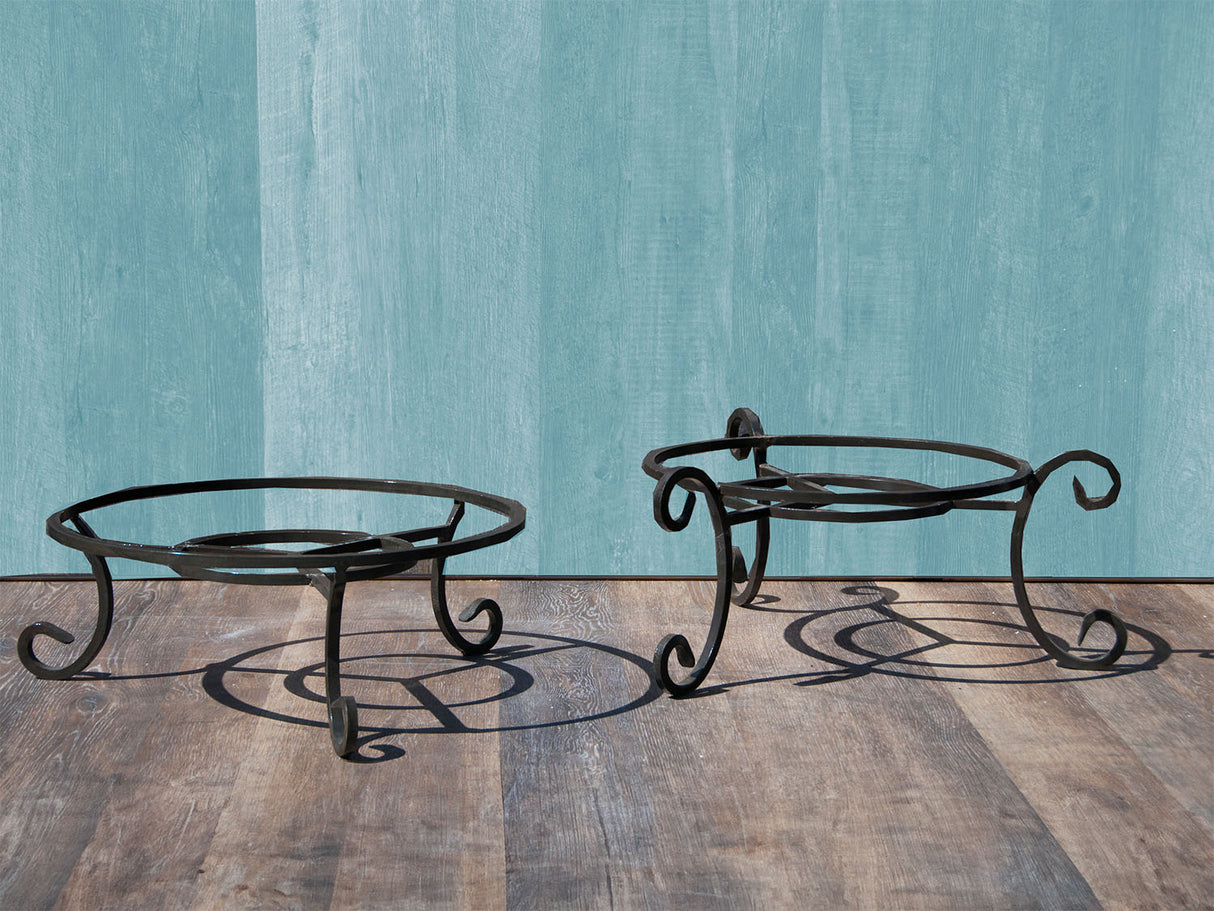 Double Ring Iron Stand