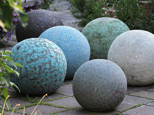 Outdoor Decorative Sphere Vintage 12" By Plantatorem