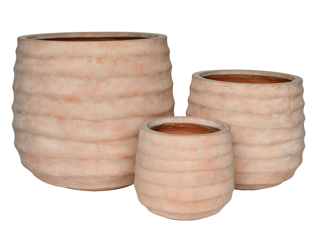 HORIZONTAL WAVE URN