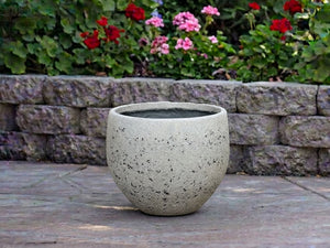 RUSTIC SPHERE PLANTER