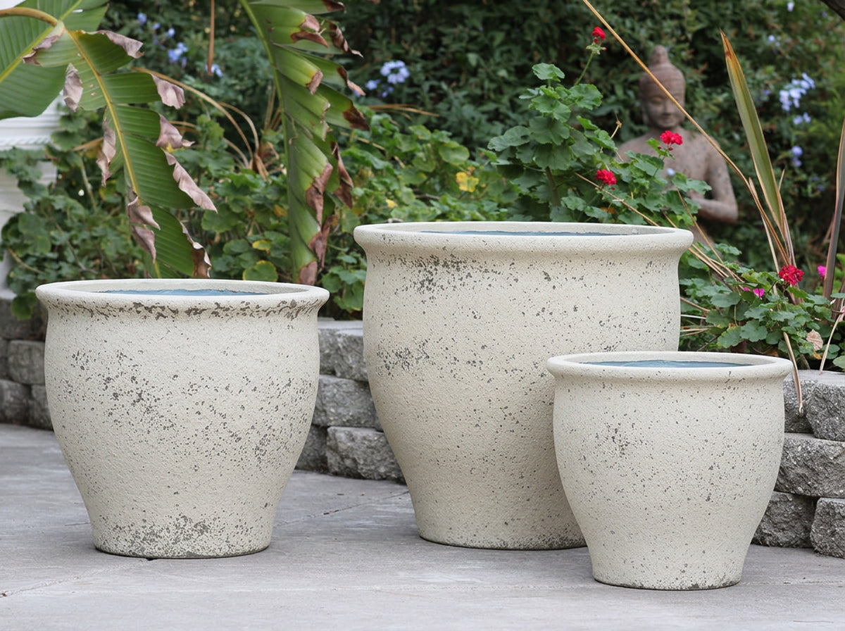 STONE BELL PLANTER