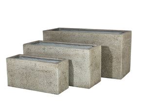 STONE BOX PLANTER