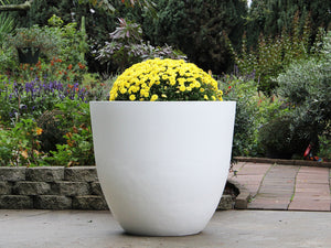 Deep Bowl Planter 43.5" D x 37.5" H  By Plantatorem