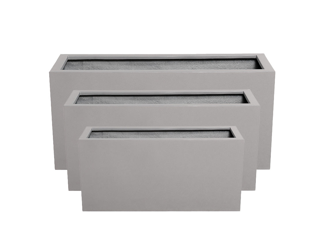 Rectangular Box Planter (Set of 3) By Plantatorem
