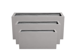 Rectangular Box Planter (Set of 3) By Plantatorem