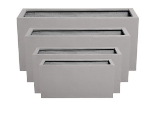 Rectangular Box Planter (Set of 4) By Plantatorem