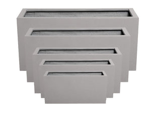 Rectangular Box Planter (Set of 5) By Plantatorem