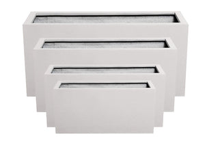 Rectangular Box Planter (Set of 4) By Plantatorem