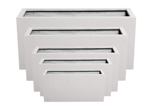 Rectangular Box Planter (Set of 5) By Plantatorem