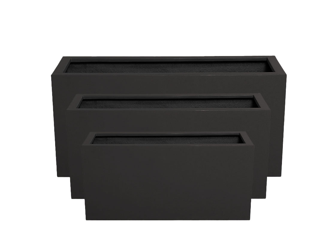 Rectangular Box Planter (Set of 3) By Plantatorem