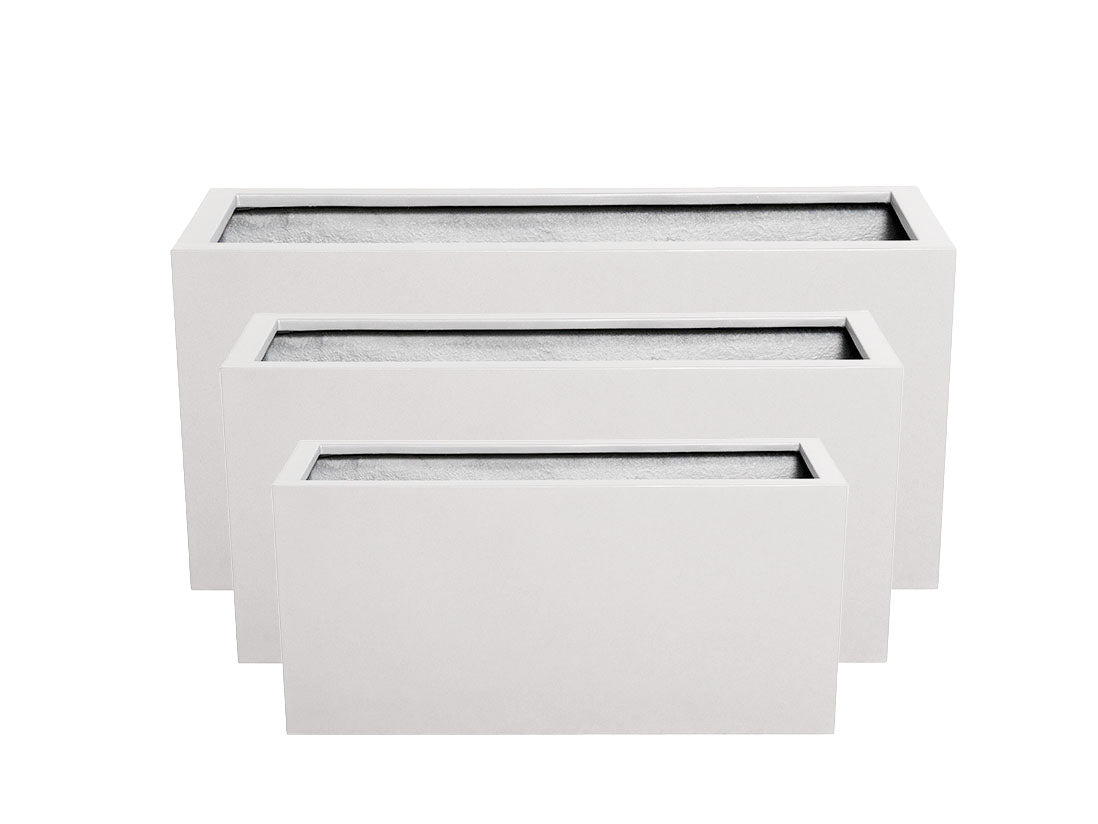 Rectangular Box Planter (Set of 3) By Plantatorem