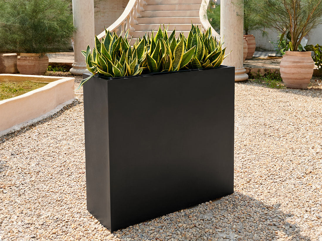 Rectangular Tall Planter Box