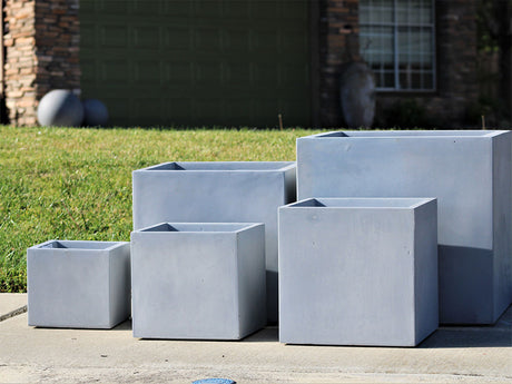 Large Cube Planter - Set of 5 By Plantatorem
