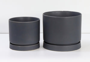 Carmel Attached Saucers Planters