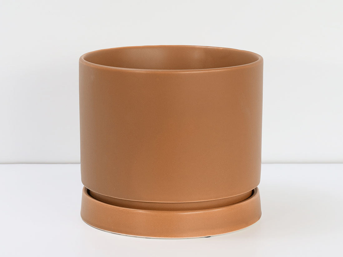 Carmel Attached Saucers Planters