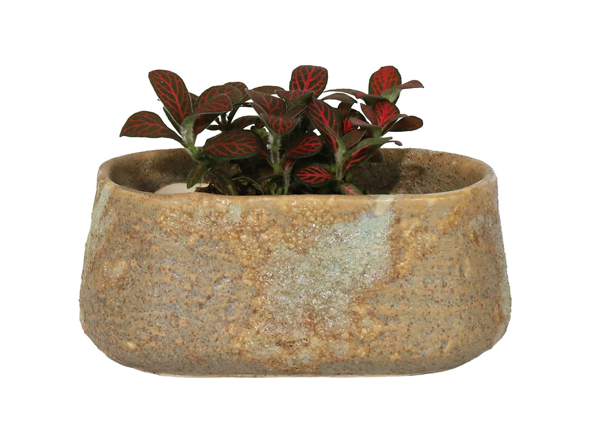 Oval Hand Formed Planter