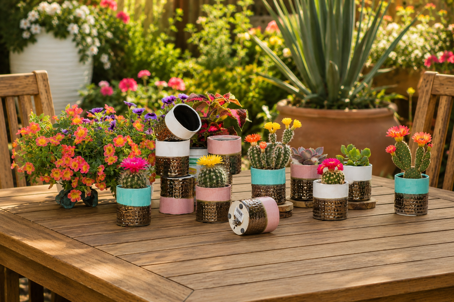 Jewel Cache Pot Mix by Plantatorem