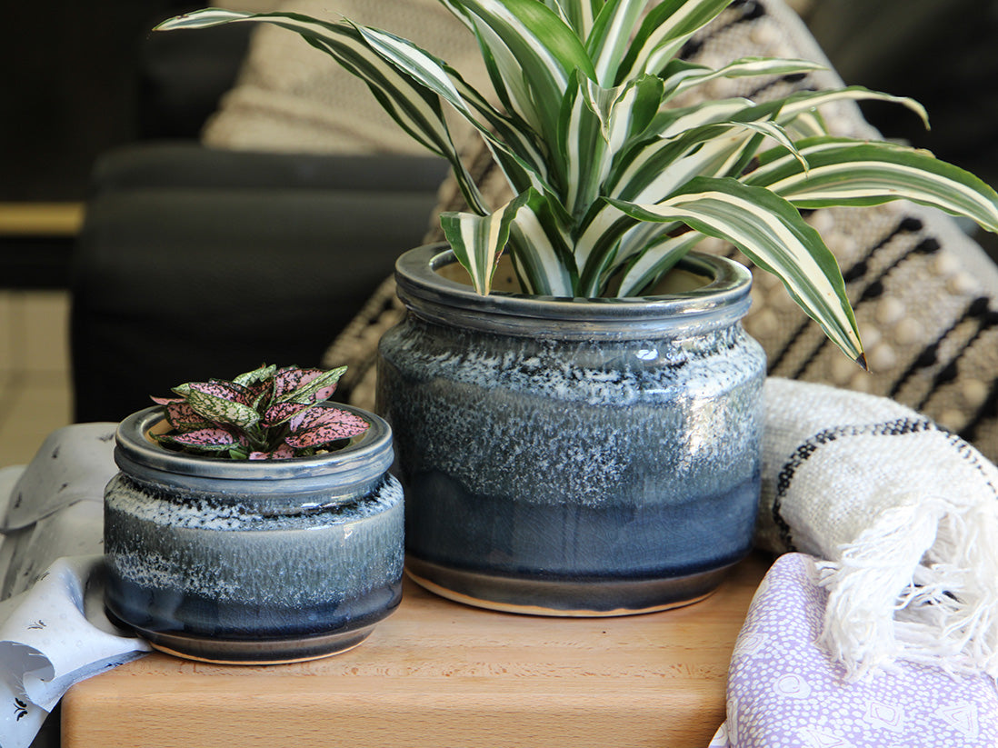 Jewel Self-Watering Planter By Plantatorem Jewel Self-Watering Planter By Plantatorem