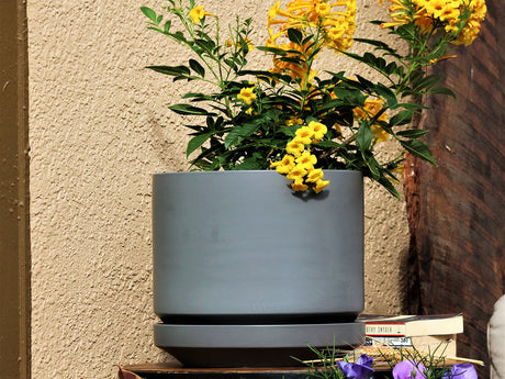 Melrose Modern Planter- 10.0" x 10.5" By Plantatorem