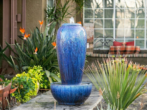 Tall Jar Fountain By Plantatorem