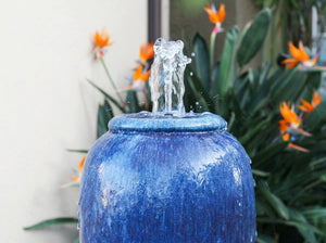 Tall Jar Fountain By Plantatorem