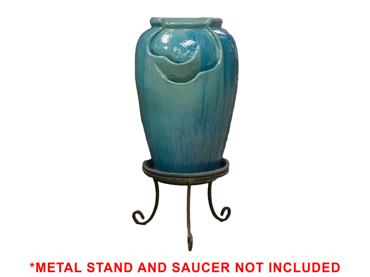 Tea Garden Fountain (Rustic Green)