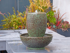Sunset Twist Jar Fountain By Plantatorem