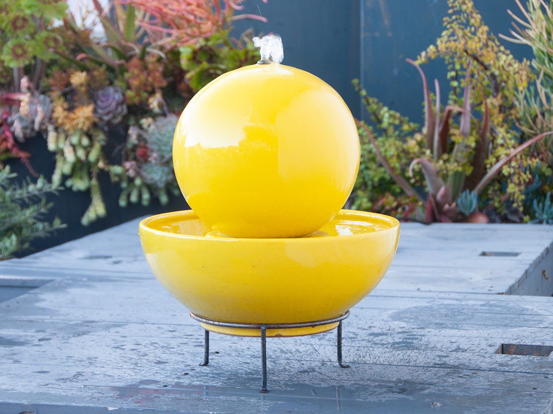 Morning Sun Sphere Fountain Morning Sun Sphere Fountain