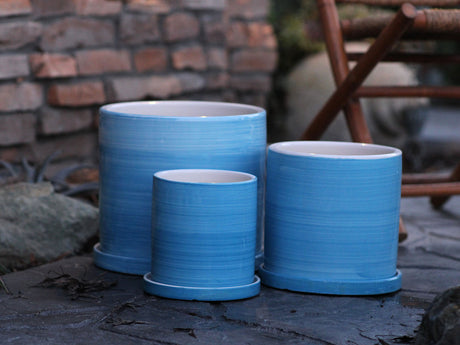 Cylinder Ombre Planter By Plantatorem