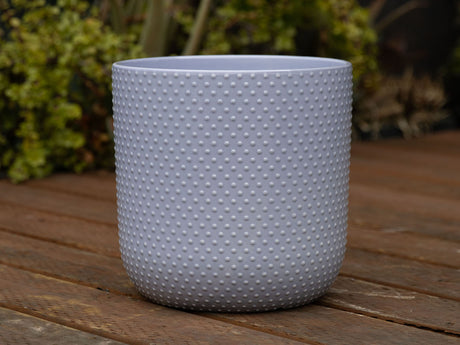 Dotted Cylinder Planter (No Saucer)