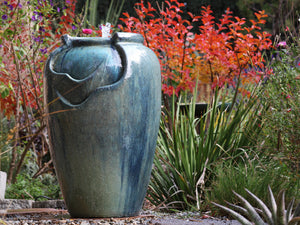 Tea Garden Fountain (Deep Blue Sea) By Plantatorem