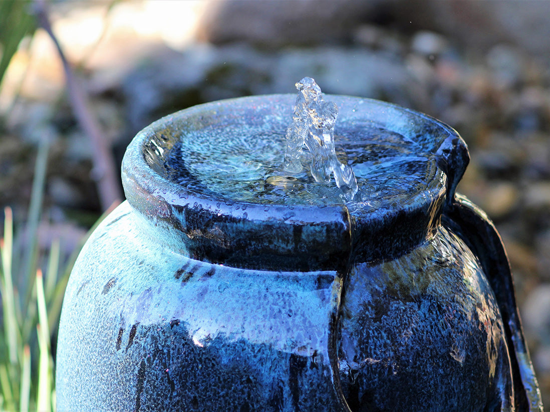 Tea Garden Fountain (Deep Blue Sea) By Plantatorem