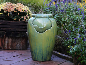Tea Garden Fountain (Papaya) By Plantatorem