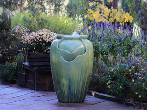 Tea Garden Fountain (Papaya) By Plantatorem