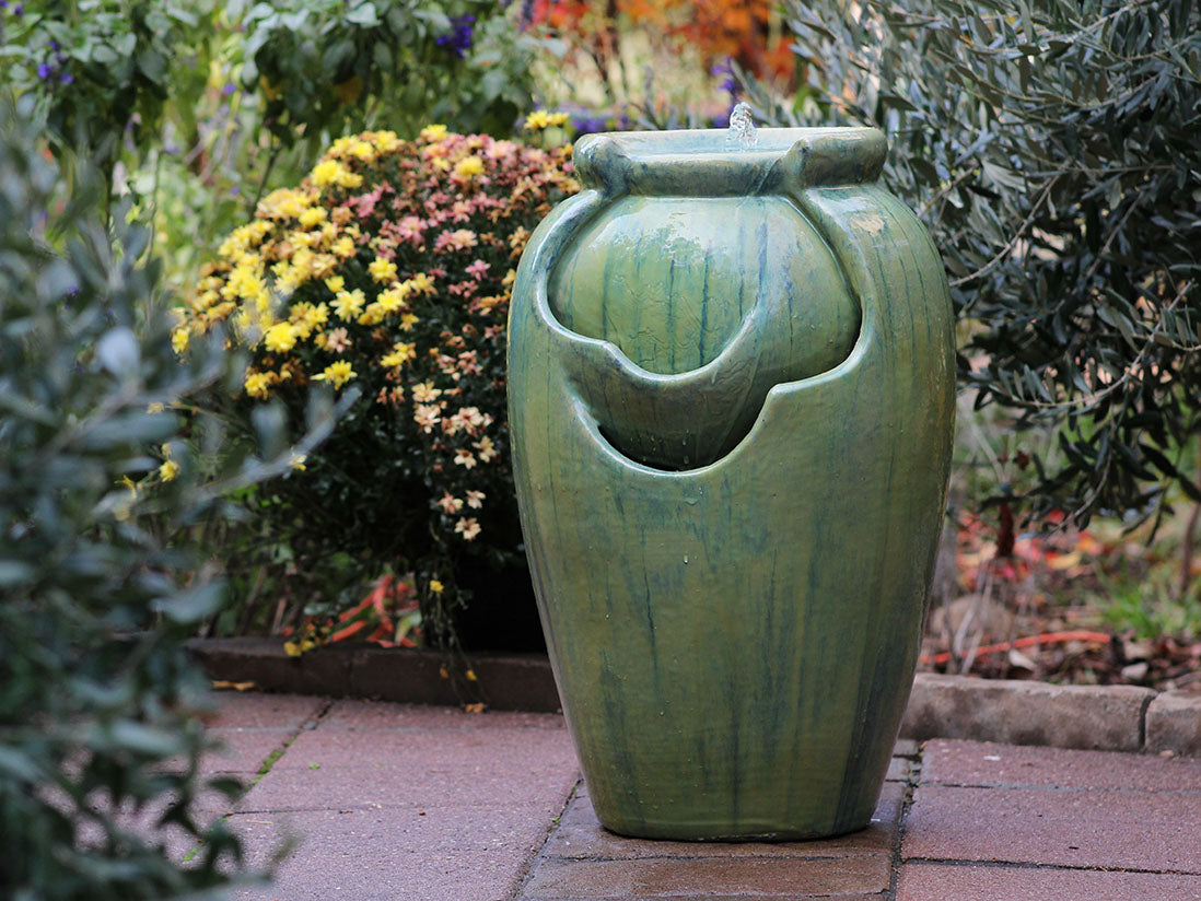 Tea Garden Fountain ( Papaya )