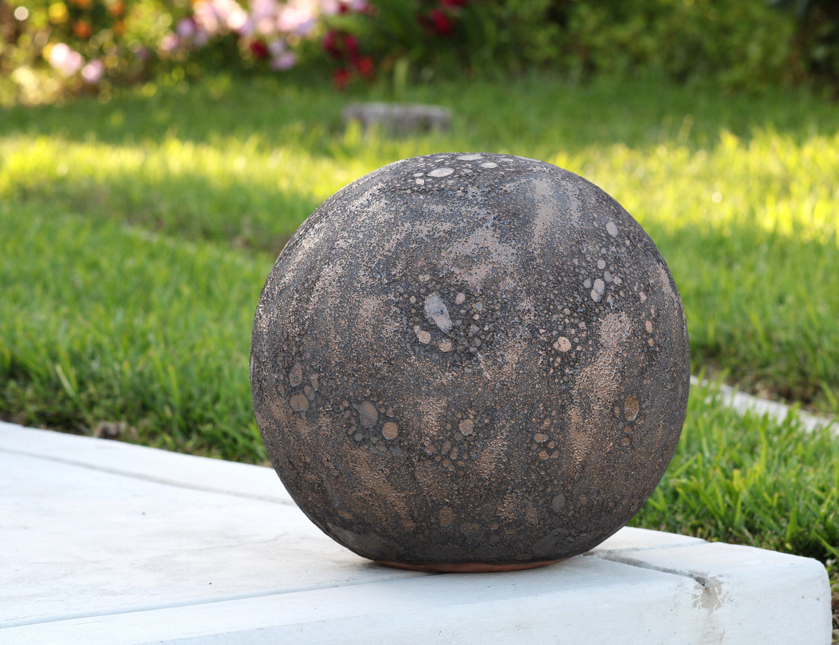 Outdoor Decorative Sphere Vintage 12" By Plantatorem