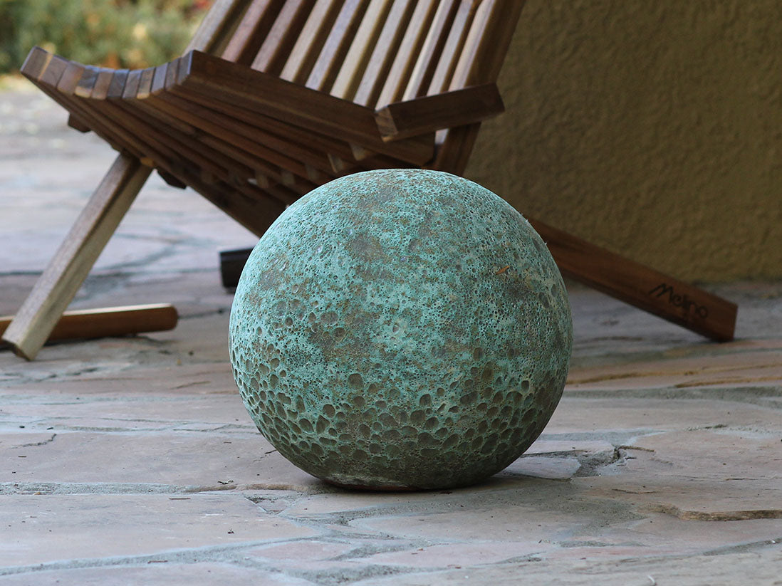 Outdoor Decorative Sphere Vintage 16"