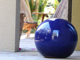 Outdoor Decorative Sphere Glazed 16"