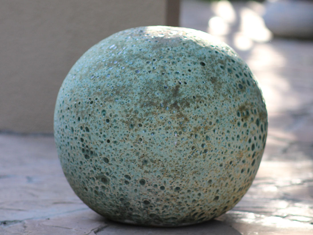 Outdoor Decorative Sphere Vintage 12" By Plantatorem