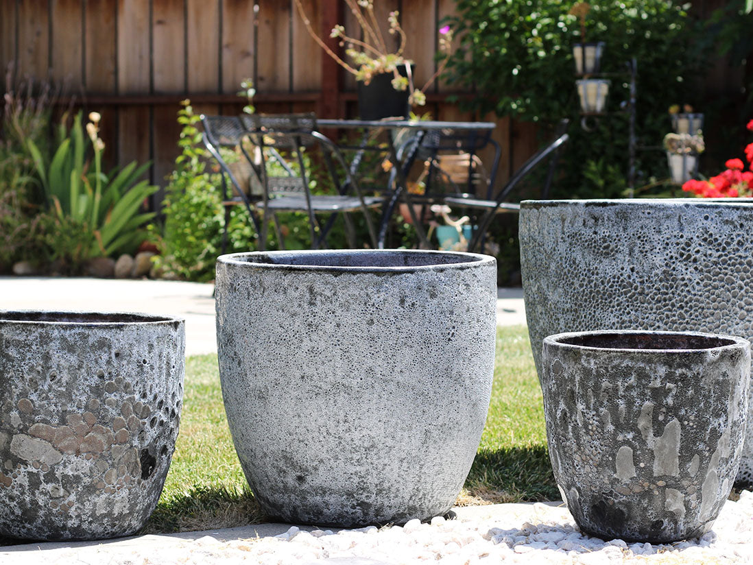 Coco Pots Coral - Set of 4 By Plantatorem