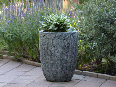 Tall Milano Cone Planters - (Coral) By Plantatorem