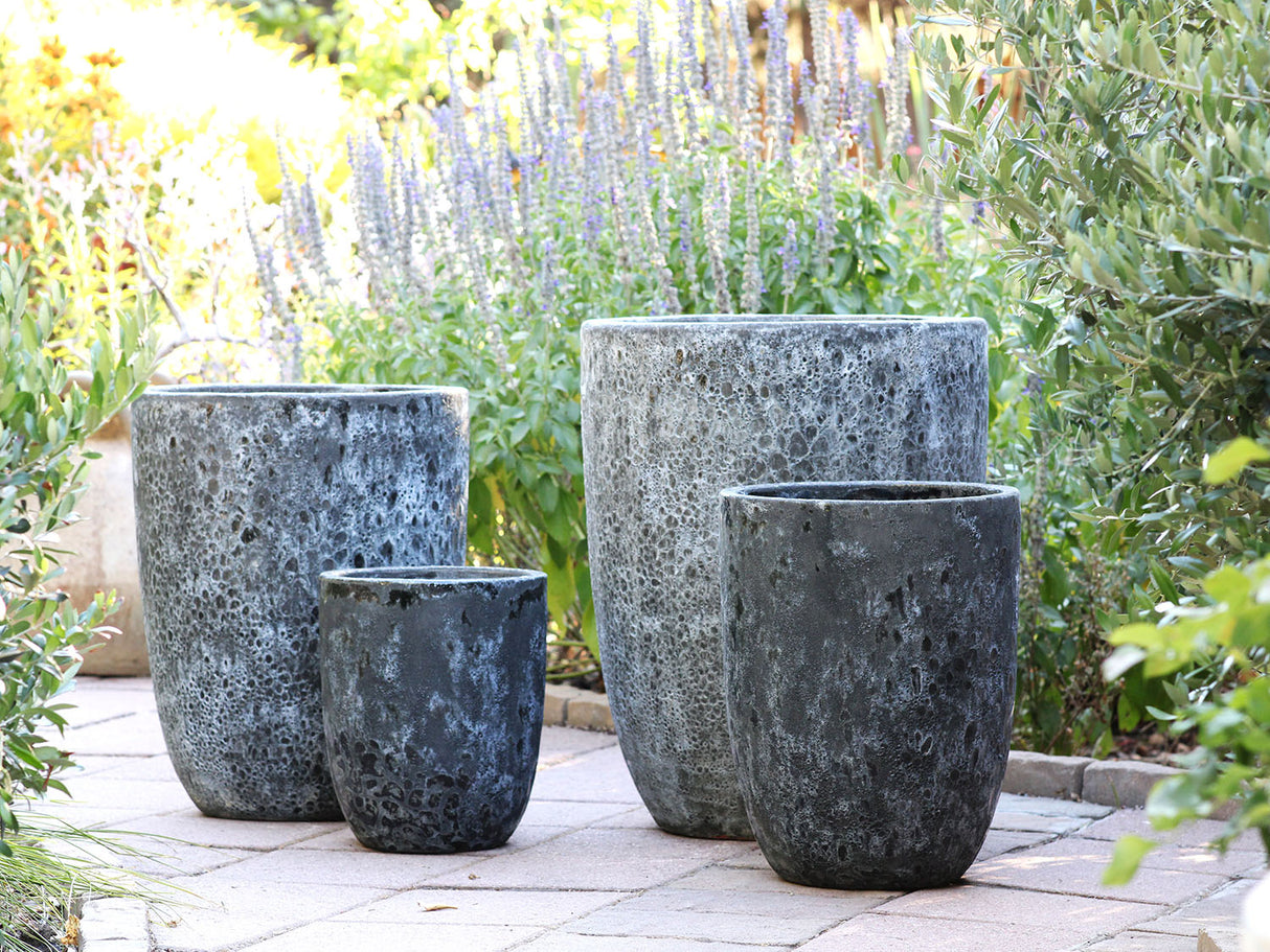 Tall Milano Cone Planters - (Coral) By Plantatorem