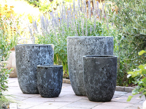 Tall Milano Cone Planters - (Coral) By Plantatorem
